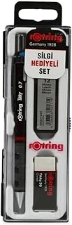 Rotring Tikky Okul Seti 0.7 Mm Bordo Versatil Kalem, Silgi, Uç ürün görseli 1
