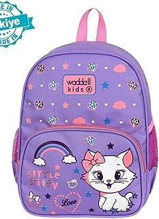 Waddell Kids Desenli Çocuk Sırt Çantası, 26X33X16 Cm, Lila ürün görseli 1