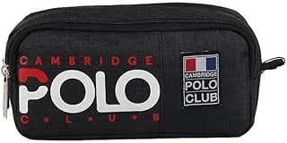 Cambridge Club Okul Normcore Unisex Çift Bölme Kalemlik/Kalem Çantası, Cpc3028, Siyah, Üniseks Çocuk ürün görseli 1
