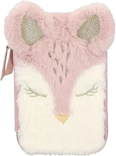 Depesche 12575 Princess Mimi Wild Forest - Pembe Beyaz Renkte Doldurulmuş 2 Bölmeli Kalem Kutusu, Geyik Motifli, Renkli Kalemli, Makas, Cetvel Vb. ürün görseli 1