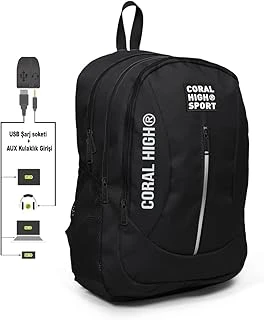 Coral High Sırt Çanta (Usb Aux Soketli) ürün görseli 1