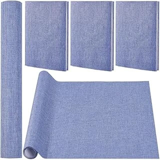 Craspire 51 X 11,8 Keten Kitap Bezi Kitaplar Ciltleme Kumaş Yüzey Kağıt Destekli Kitap Kapağı Yoğun Dokuma Bez Kitaplar Albüm Scrapbooking Arşiv Diy Kaplama Koruyucu Ciltleme Malzemeleri ürün görseli 1