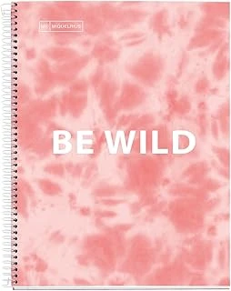 Mr Defter-Nb A5 120 Kareli 90Gr Batık Pembe Spiralli ürün görseli 1