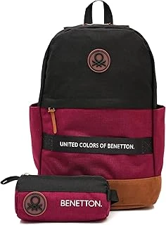 United Colors Of Okul Çanta Seti 1307475,Siyah-Kırmızı Tek Ebat ürün görseli 1
