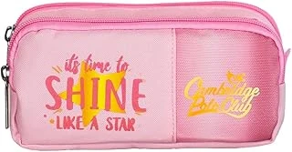Cambridge Club Unisex Çocuk Çift Bölme Kalemlik, Cpo4089, Pembe, Üniseks Çocuk ürün görseli 1