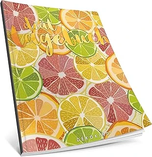 Dékokind® Diät-Tagebuch: Clevere 90 Tage Challenge Zum Abnehmen || Das Abnehmtagebuch / Ernährungstagebuch Zum Ausfüllen || C_23 „Limetten“ ürün görseli 1