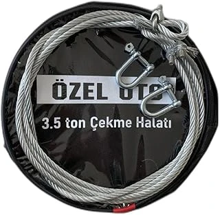 Çelik Çeki Halatı Izoleli Oto Çekme Halatı 3,5 Ton ürün görseli 1