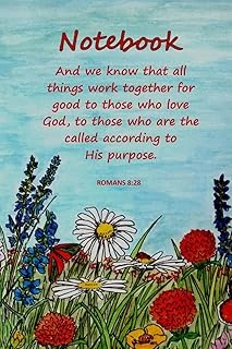Notebook: Bible Verses Notebook - Romans 8:28 ürün görseli 1