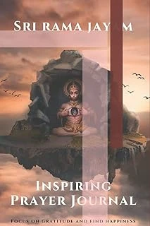 Sri Rama Jayam Notebook: Hanuman Notebook / Spiritual Writing / Prayer Journal /A5 Notebook (108 Pages) ürün görseli 1