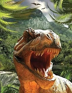 Tyrannosaurus Rex Dinosaur Composition Notebook, Narrow Ruled: Lined Student Exercise Book ürün görseli 1