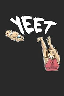 Baby Yeet: Women Yeets Baby Notebook,Dairy, Journal Or College Ruled Notebook, "6 X 9" 120 Pages ürün görseli 1
