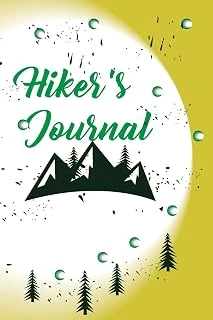 Hiking Journal: Hiking Journal Notebook, Perfect Hiking Gifts 6" X 9" Size ürün görseli 1