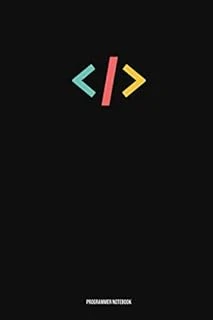 Programmer Notebook: Coding Developer Notebook Gift For Those Who Love Programming (6 X 9) 110 Pages ürün görseli 1