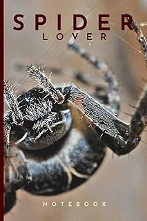 Spider Lover Notebook: Cute Fun Spider Themed Notebook: Ideal Gift For Spider Lovers Of All Kinds: 120 Page College Ruled Notebook ürün görseli 1