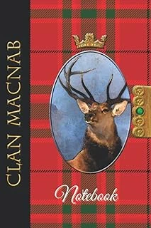 Independently Published The Clan Tartans Of Scotland - Monarch Of The Glen Edition - Macnab Tartan Notebook: A Beautifully Designed Cover 120 Page Blank Lined ... Scottish Themed Gift ürün görseli 1
