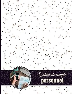 Cahier De Compte Personnel: Carnet Planificateur De Budget Personnel | Livre De Compte | Budget Mensuel | Carnet Budget Francais | Cahier De Compte | Cahier Budget Mensuel (French Edition) ürün görseli 1