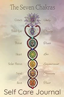 Independently Published The Seven Chakras Self Care Journal Notebook: Organizer Planner Tracker Book ürün görseli 1