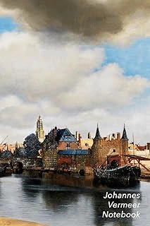 Johannes Vermeer Notebook: View Of Delft Journal | 100-Page Beautiful Lined Notebook | 6 X 9 Artsy Journal Notebook (Art Masterpieces) ürün görseli 1