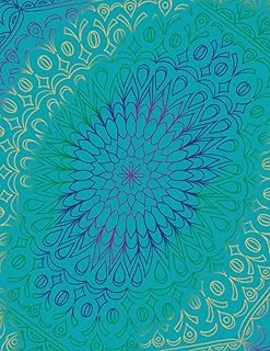 Independently Published Peacock Mandala Bordered Blank Page Book ürün görseli 1