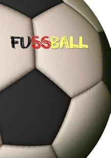 Fussball - Notizbuch Din A5 Liniert: Notizheft, 108 Seiten ürün görseli 1