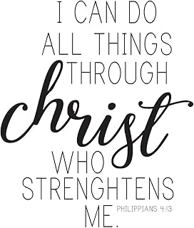 I Can Do All Things Through Christ Who Strengthens Me, Mix 90P Line Ruled 20P Dotted Grid, Philipians 4:13 Christian Quote Journal, 8.5X11 In, 110 ... New Ideas, Special Moments, Or Daily Notes ürün görseli 1