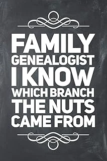 Genealogist I Know Which Branch The Nuts Came From: Lined Journal ürün görseli 1