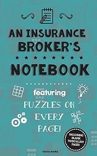 An Insurance Broker'S Notebook: Featuring 100 Puzzles ürün görseli 1