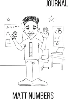 Independently Published Stem Stars Journal: Featuring Matt Numbers: Notebook ürün görseli 1
