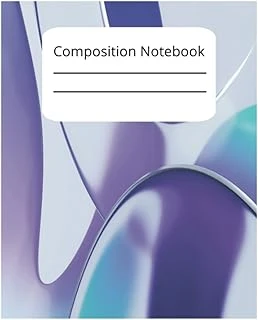 Composition Notebook College Ruled: Aesthetic Notebook | Cute Composition Notebooks Wide Rule For Teens | School Supplies Paperback – December 25, 2022 ürün görseli 1