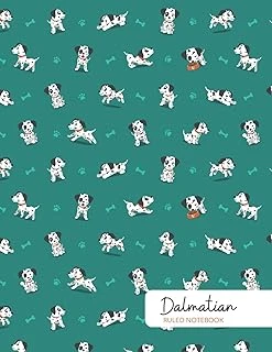 Dalmatian Ruled Notebook: 150 Page Journal ürün görseli 1