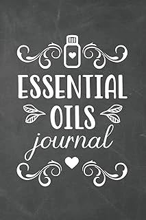 Essential Oils Journal: 6X9 120 Page Blank Lined Journal Notebook Theme ürün görseli 1