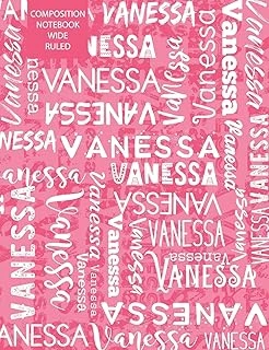 Vanessa Composition Notebook Wide Ruled ürün görseli 1