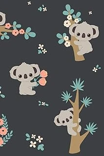 Koala Bear Notebook: Blank Lined Journal, Softcover (6X9 Inches) With 120 Pages ürün görseli 1