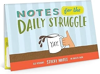 Em & Friends Daily Struggle Yapışkan Not Paketi, 6 Yapışkan Not Pedi Seti, 6,3 X 6,3 Cm 40 Yaprak ürün görseli 1