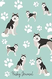 Husky Journal: Cute Dog Breed Journal Lined Paper (Dog Journals, Band 11) ürün görseli 1