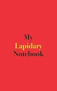 My Lapidary Notebook: Blank Lined Notebook For Lapidary Enthusiasts; Notebook For Stone Cutters And Polishers ürün görseli 1