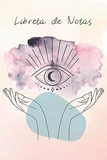 Independently Published Libreta Rayada - Ilustracion Mistico Ojo Adivinatorio Del Futuro Con Luna Esoterica Y Manos Magicas Gratitud Colores Acuarela Pastel: Journal De ... Espiritual, Gratitud ürün görseli 1