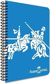 Faber-Castell Pp Kapak Knights Spiralli Defter 80 Yaprak Çizgili ürün görseli 1