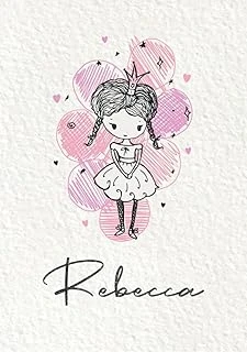 Independently Published Rebecca: Taccuino A5 | Nome Personalizzato Rebecca | Regalo Di Compleanno Per Moglie Mamma Sorella Figlia ... | Design: Piccola Principessa | 120 Pagine A Righe, Piccolo Forma ürün görseli 1