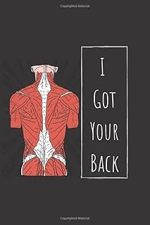 I Your Back Physio / Physiotherapist / Therapist Lined Notebook / Journal / Diary (A5): 90 Pages, 6 X 9 Inches , Gift ... Notebook, Customized Journal, Diary ürün görseli 1