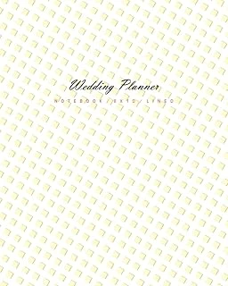 Wedding Planner - Notebook: (White Chocolate Edition) Fun Wedding Plans Notebook 192 Ruled/Lined Pages (8X10 Inches / 20.3X25.4 Cm / Large Jotter) ürün görseli 1