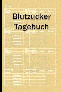 Independently Published Blutzucker Tagebuch: Klein Und Kompakt Diabetes Notzibuch - Pocket A6 - Geschenke Für Diabetiker - Platz Für 1 Jahr (52 Wochen) ürün görseli 1