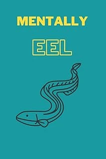 Mentally Eel: Funny Mental Health Themed Journal Anxiety Depression Journal ürün görseli 1