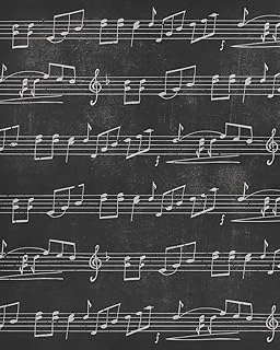 Songwriting Journal: Blank Lined & Manuscript Paper 130 Pages 8X10 ürün görseli 1