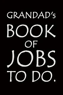 Grandad'S Book Of Jobs To Do: Notebook Composition Journal - Ideal Gift For Father'S Day/ Birthday/ Christmas - Lined Paper 6" X 9" ürün görseli 1