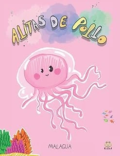 Cuaderno Escolar - Alitas De Pollo: Tapa Blanda A4 (Tamaño Folio) Cuadrícula (100 Páginas) / Personaje "Malagua" / Regalo Ideal Niños Y Niñas (Spanish Edition) ürün görseli 1