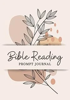 Bible Reading Prompt Journal: Jw Bible Study Workbook, Jw Baptism And School Gifts, Boho Floral ürün görseli 1