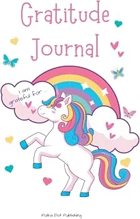 Unicorn Gratitude Journal And Thoughts And Feelings Diary 150 Writing Pages: 3 Gratitudes Per Day With Thoughts Section And Feelings Section ürün görseli 1
