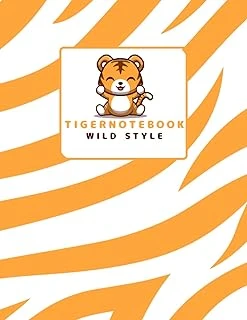 Independently Published Tiger Notebook Wild Style: Quaderno A Righe Formato A4 Per Scuole Elementari E Medie ürün görseli 1