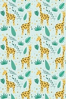 Giraffe Notebook: Blank Lined Journal, Softcover (6X9 Inches) With 120 Pages ürün görseli 1